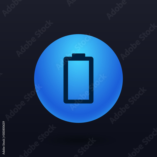 Empty Battery - Button