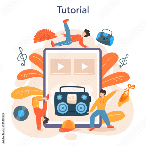 Dance teacher or choreographer online service or platform