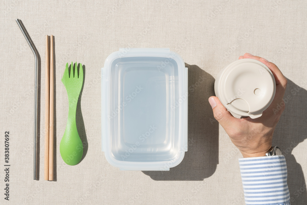 Bring your own container and cup awareness campaign for Zero waste