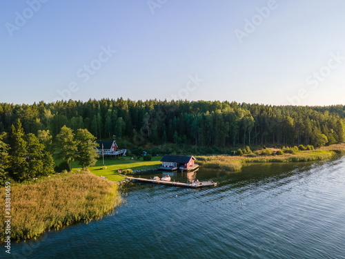 Smaller summer cottage in Norrtälje outside of Stockholm Sweden