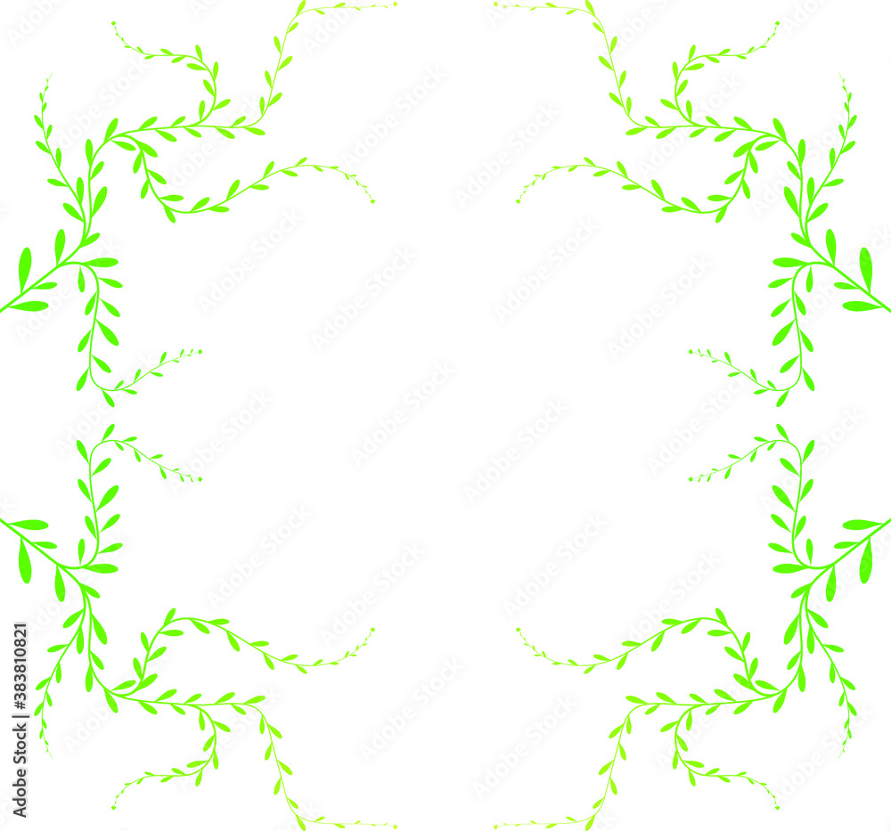 green leaf background illustration vector template green leaf background illustration vector template