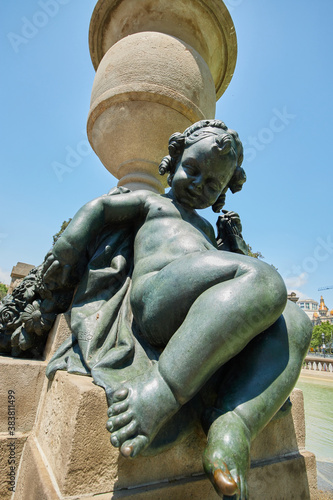 Plaza Catalunya in Barcelona, Spain