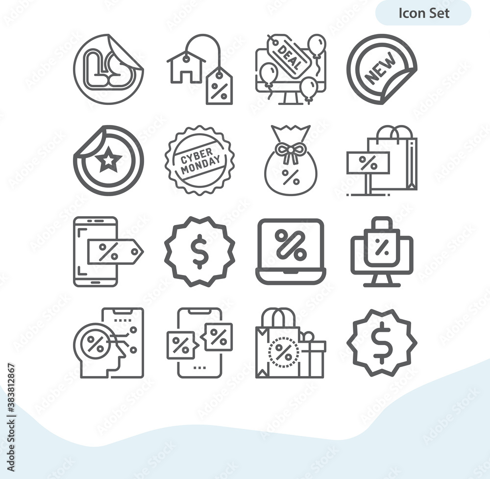 Simple set of brush aside related lineal icons. Simple set of brush aside related lineal icons.