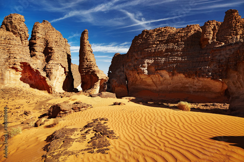 Sahara Desert, Tassili N'Ajjer, Algeria