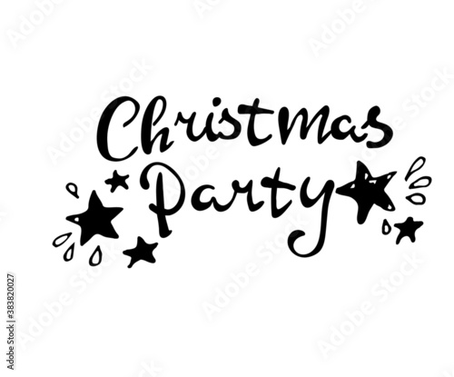 Christmas party invitation, Template for Happy New Year 2021, greeting card, banner, poster and designs.