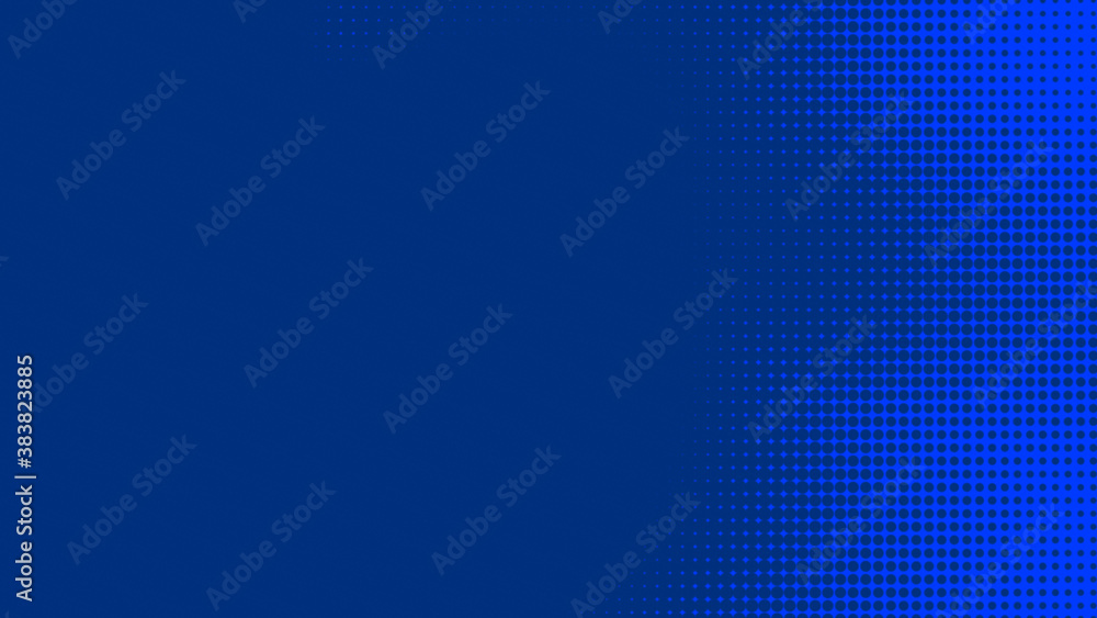 Dots halftone blue color pattern gradient texture with technology digital background. Dots pop art comics style with summer concept design. Dots halftone blue color pattern gradient texture with technology digital background. Dots pop art comics style with summer concept design.