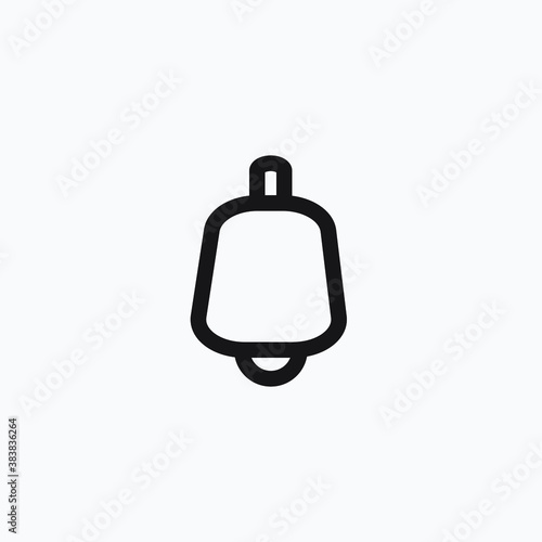 Monogram Notification logo for website or application