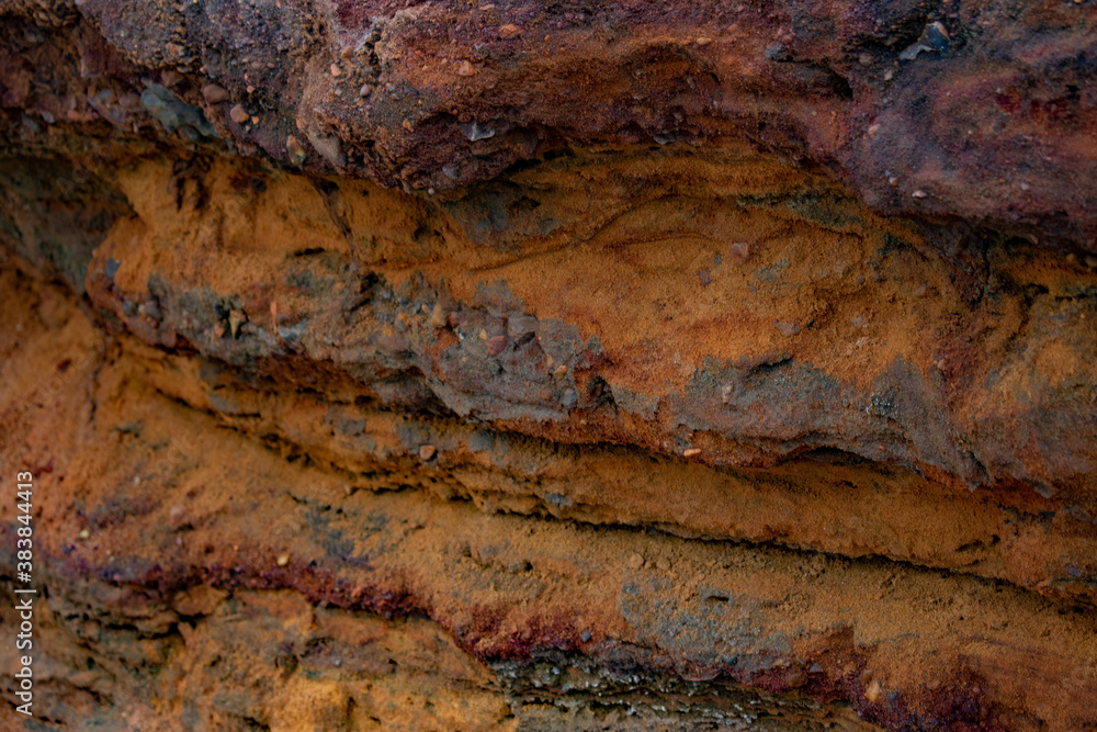 texture of  sandstone, geological background