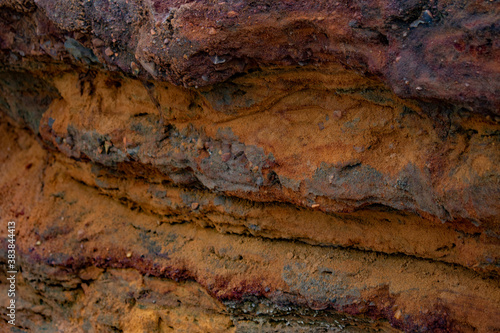 texture of sandstone, geological background