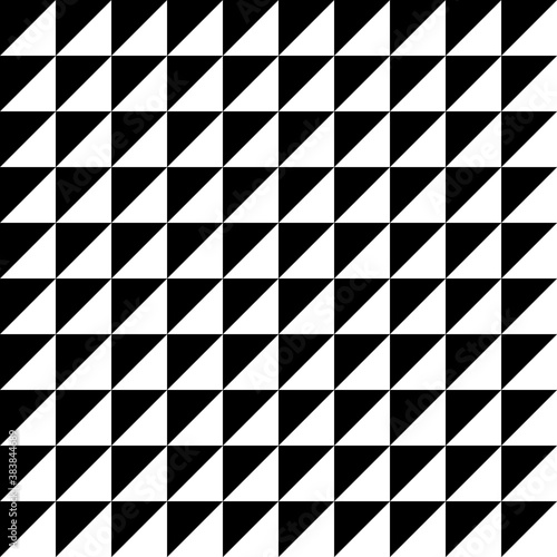 Black Triangle Tile Pattern, perfect for decoration, wallpaper, fabric pattern, background and poster.