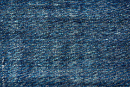 blue denim texture, sewing fabric, full frame