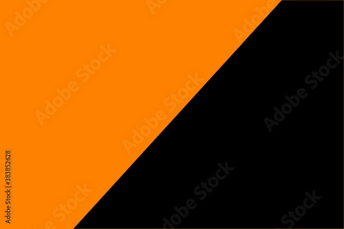 Halloween background. Black and orange colors.