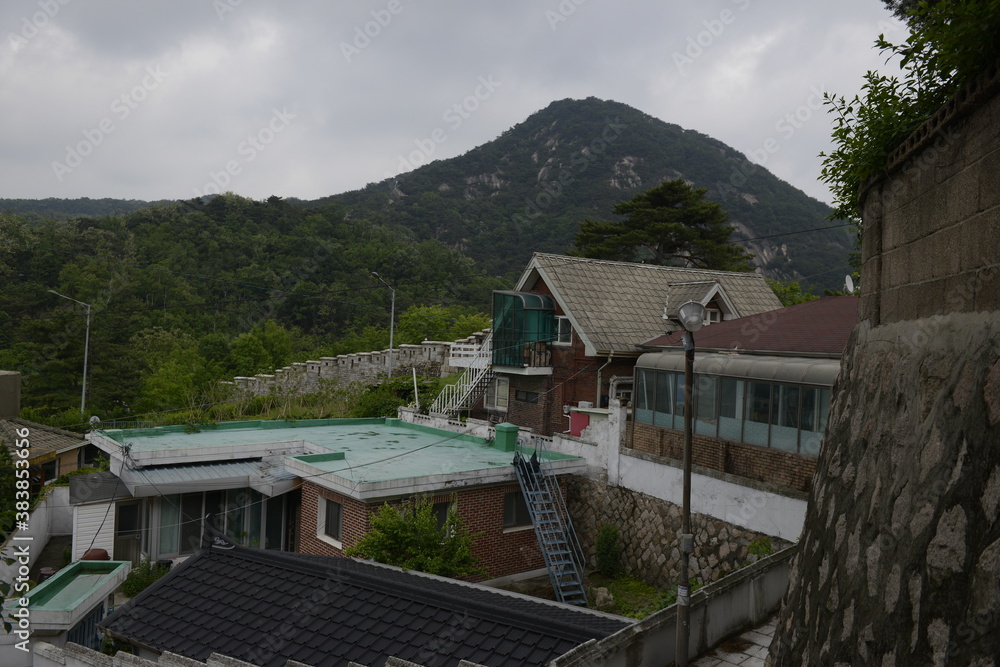 Buam-dong alley scenery 부암동 골목 풍경 Buam-dong alley scenery 부암동 골목 풍경