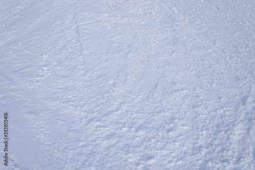 Skiing in winter