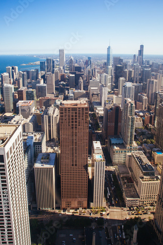 The Chicago Skyline in USA