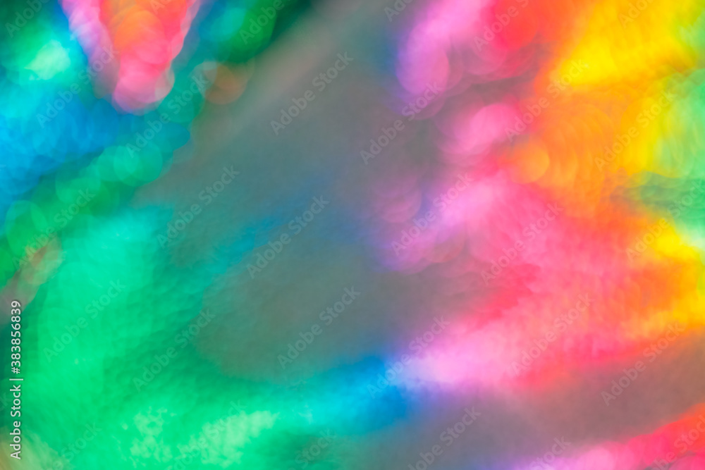 abstract colorful holographic futuristic rainbow background.