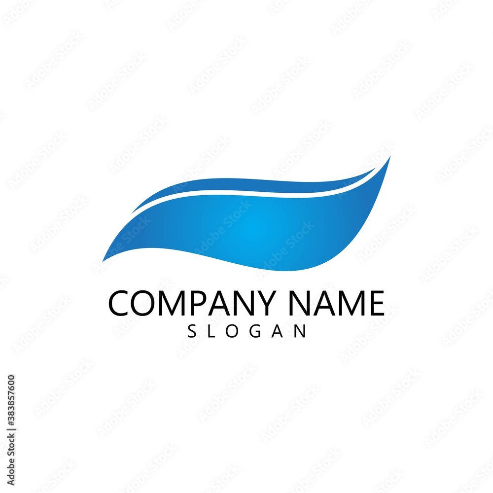 Water wave Logo Water wave Logo