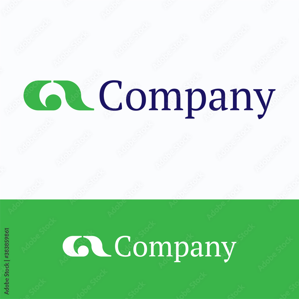 CA company monogram logo. Letter C and A logo template. Letter cursive logotype with letter C A CA company monogram logo. Letter C and A logo template. Letter cursive logotype with letter C A