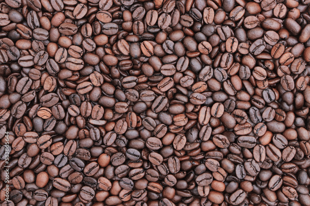 Roasted coffee beans can be used as background material Roasted coffee beans can be used as background material