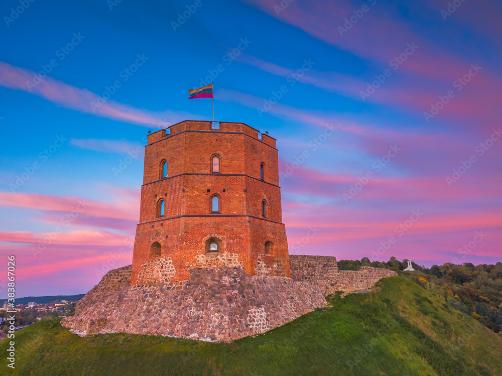 Gediminas castle tower in Vilnius, Capital of Lithuania Gediminas castle tower in Vilnius, Capital of Lithuania