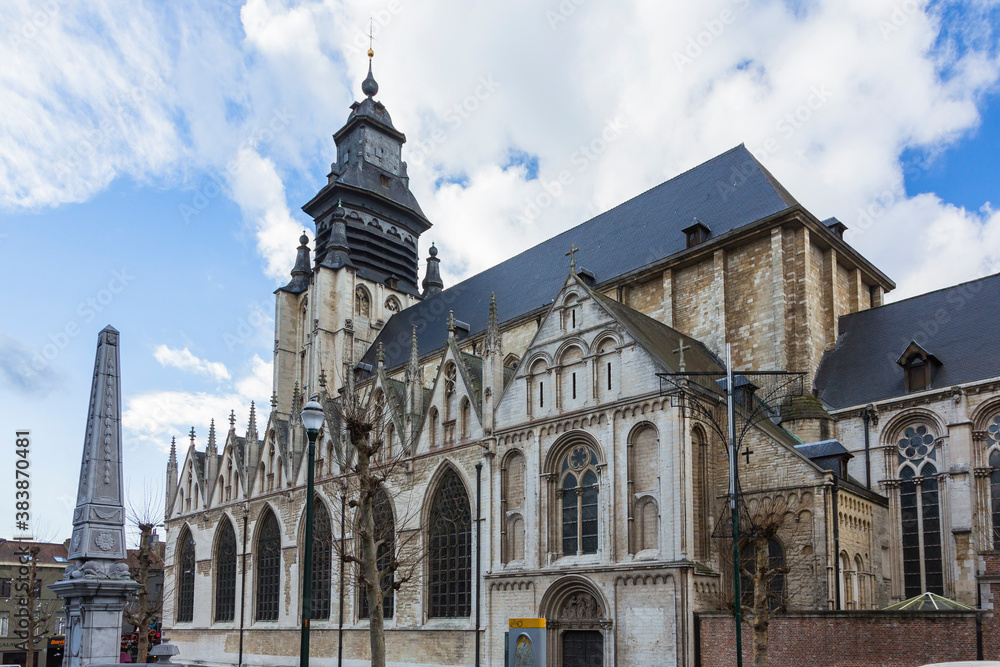 ベルギー　ブリュッセルのノートルダム・ド・ラ・シャペル教会