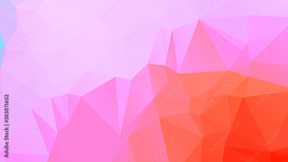 Obraz premium Abstract Color Polygon Background Design, Abstract Geometric Origami Style With Gradient. Presentation, Website, Backdrop, Cover, Banner, Pattern Template