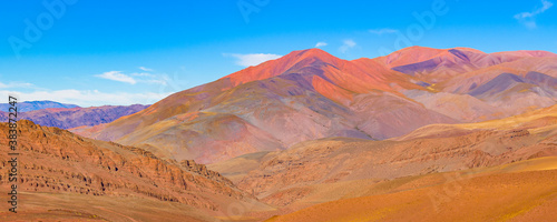 Arid Landscape Brava Lagoon Reserve La Rioja  Argentina