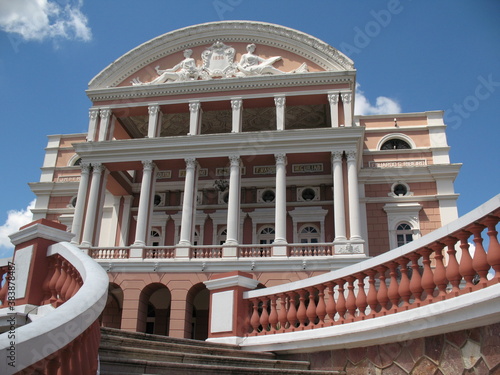 Photography The Amazon Theater Manaus, built in 1896, during the time of the rubber barons