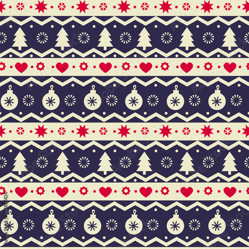 Christmas love geometric se...