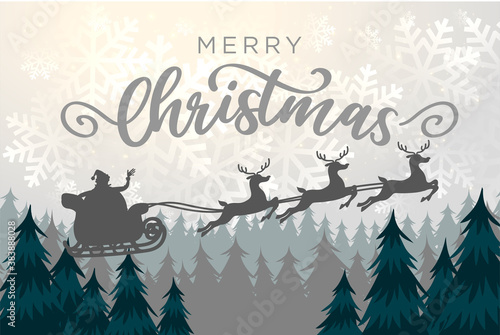 Marry christmas background
