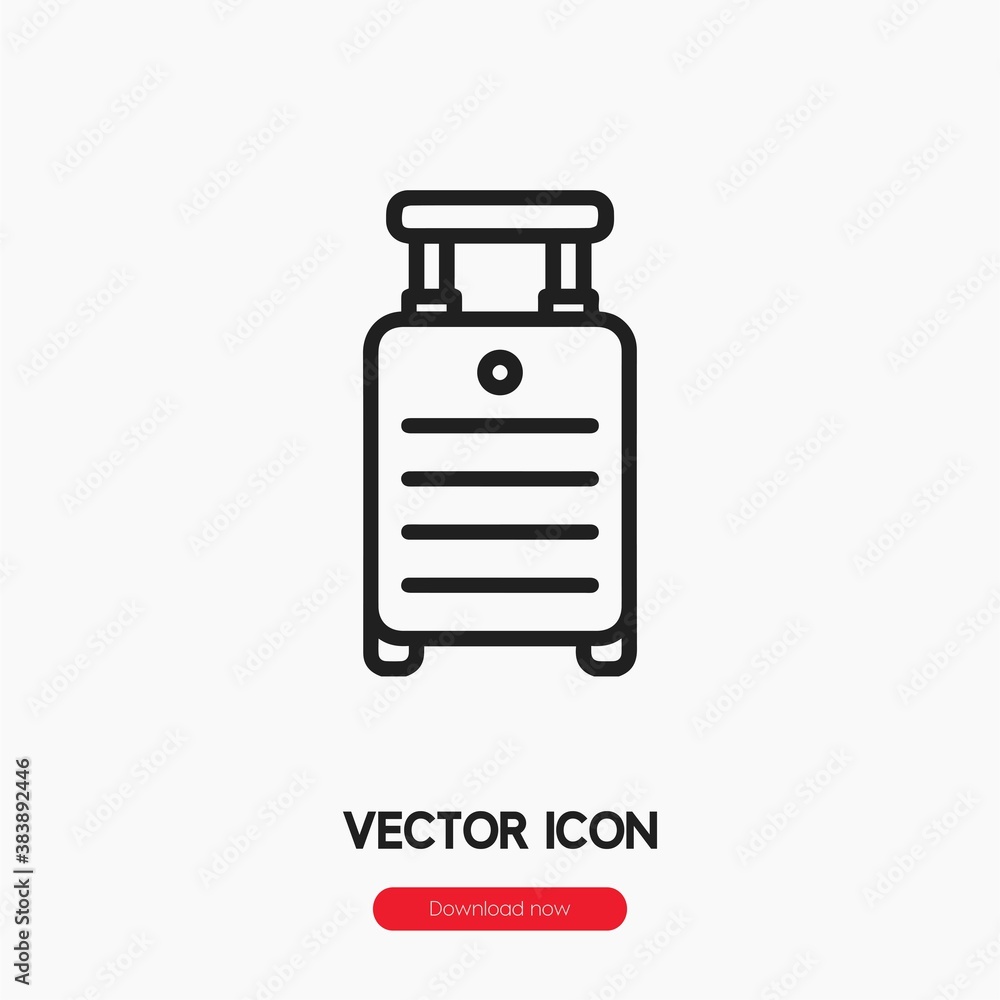 suitcase icon vector sign symbol suitcase icon vector sign symbol