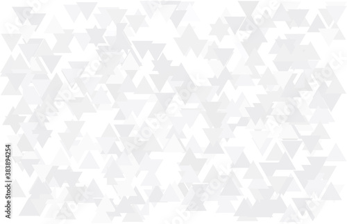 Abstract geometry triangle white and gray background.vector