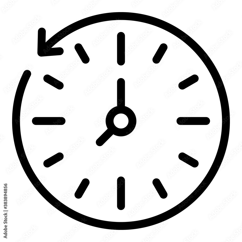 Minute stopwatch icon. Outline minute stopwatch vector icon for web design isolated on white background Minute stopwatch icon. Outline minute stopwatch vector icon for web design isolated on white background