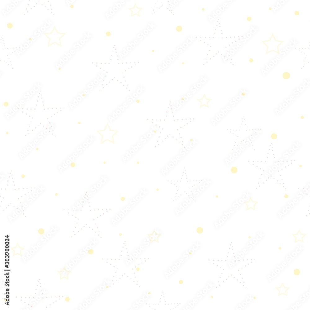 Seamless Pattern with Stars