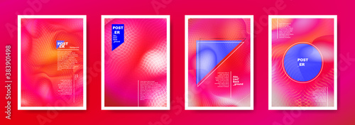 Abstract illustration background. For poster, template design, book cover. With A4 size. 