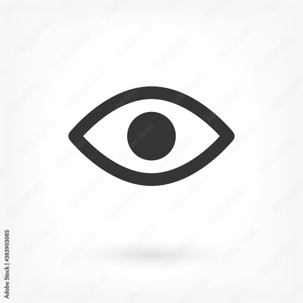 Eye Vector icon . Lorem Ipsum Illustration design Eye Vector icon . Lorem Ipsum Illustration design