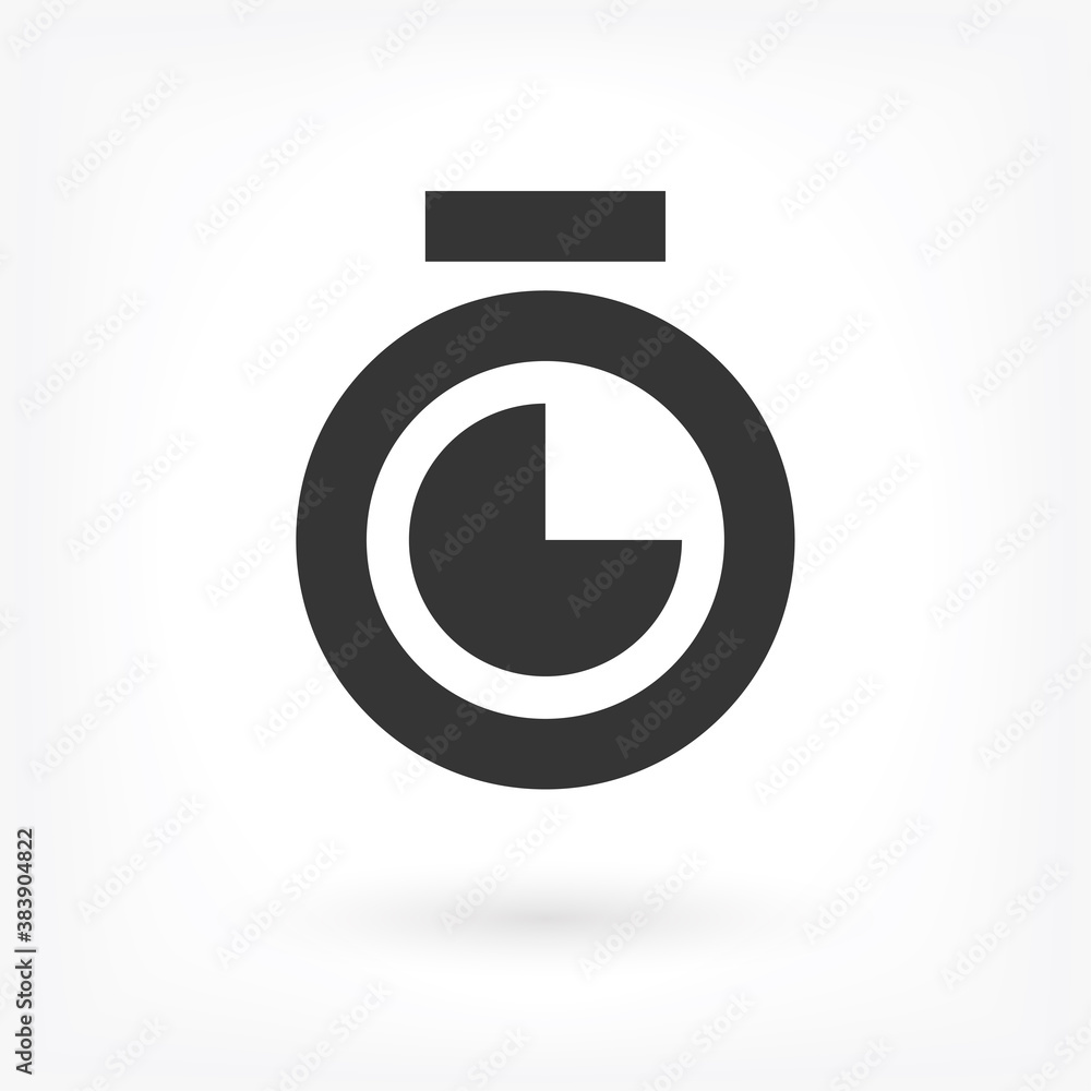 Stopwatch Vector icon . Lorem Ipsum Illustration design Stopwatch Vector icon . Lorem Ipsum Illustration design