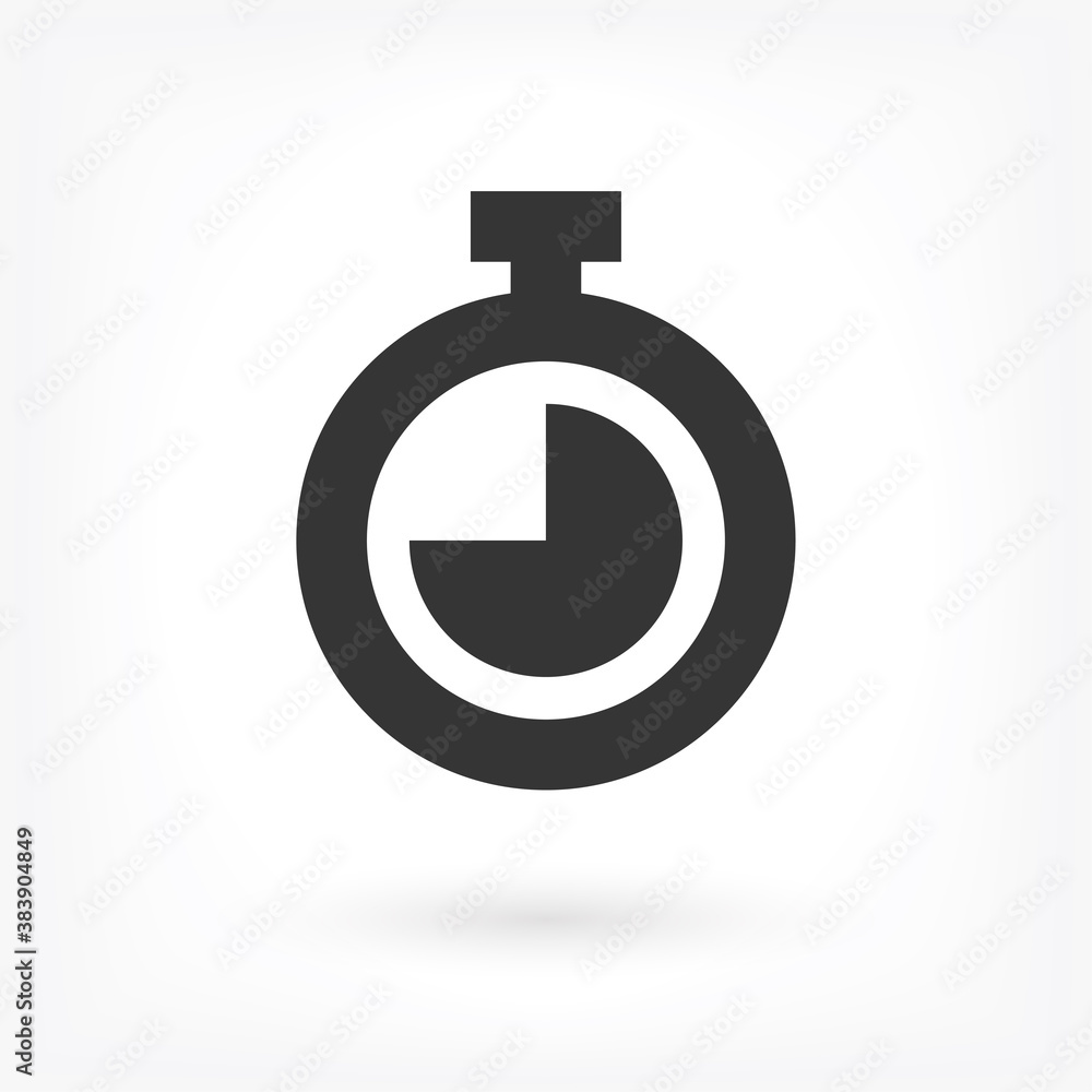 Stopwatch Vector icon . Lorem Ipsum Illustration design Stopwatch Vector icon . Lorem Ipsum Illustration design