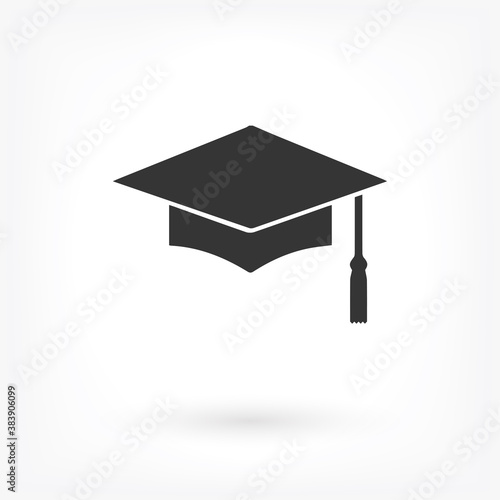 Wallpaper Mural Graduation Vector icon . Lorem Ipsum Illustration design Torontodigital.ca