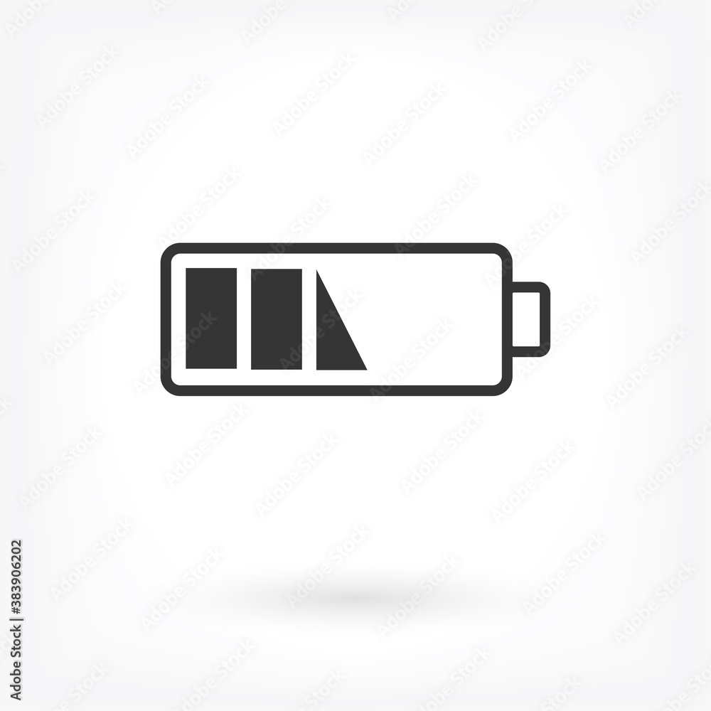 vector icon battery . Lorem Ipsum Illustration design vector icon battery . Lorem Ipsum Illustration design