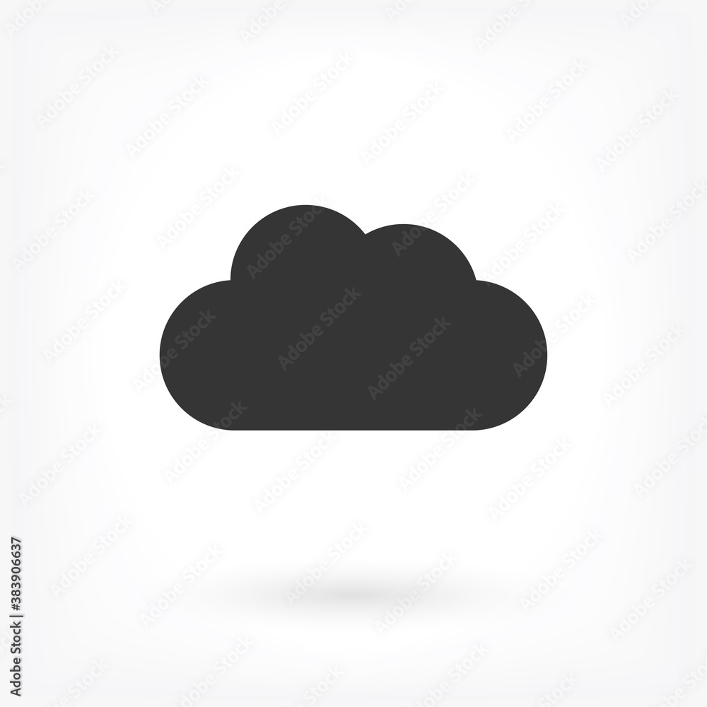 cloud Vector icon . Lorem Ipsum Illustration design cloud Vector icon . Lorem Ipsum Illustration design