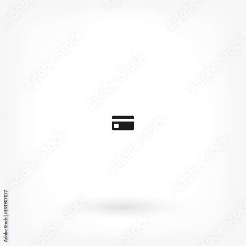 credit card Vector icon . Lorem Ipsum Illustration design