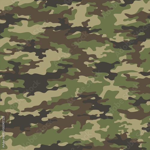  Camouflage classic pattern vector background green military pattern