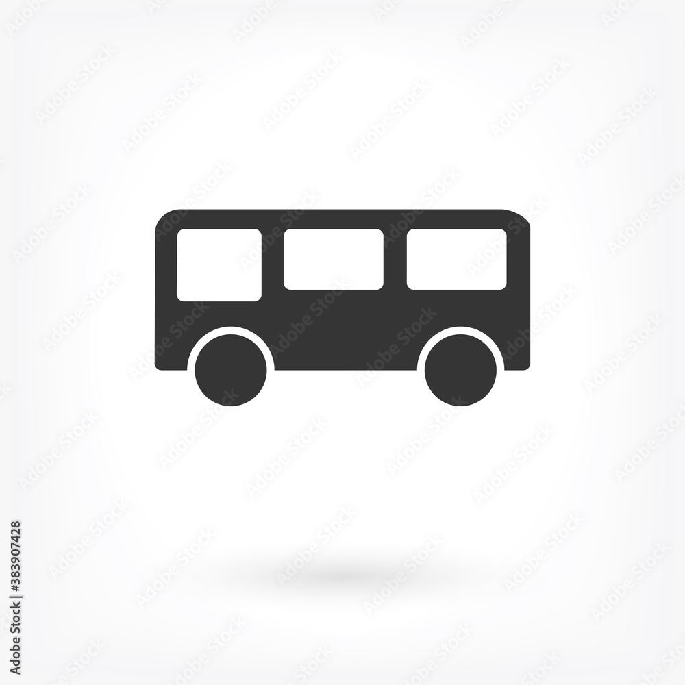 Bus Vector icon . Lorem Ipsum Illustration design Bus Vector icon . Lorem Ipsum Illustration design