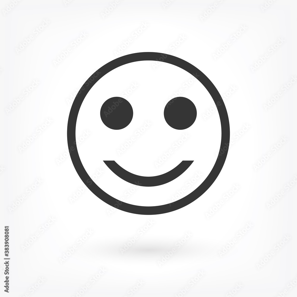 Smile Vector icon . Lorem Ipsum Illustration design Smile Vector icon . Lorem Ipsum Illustration design