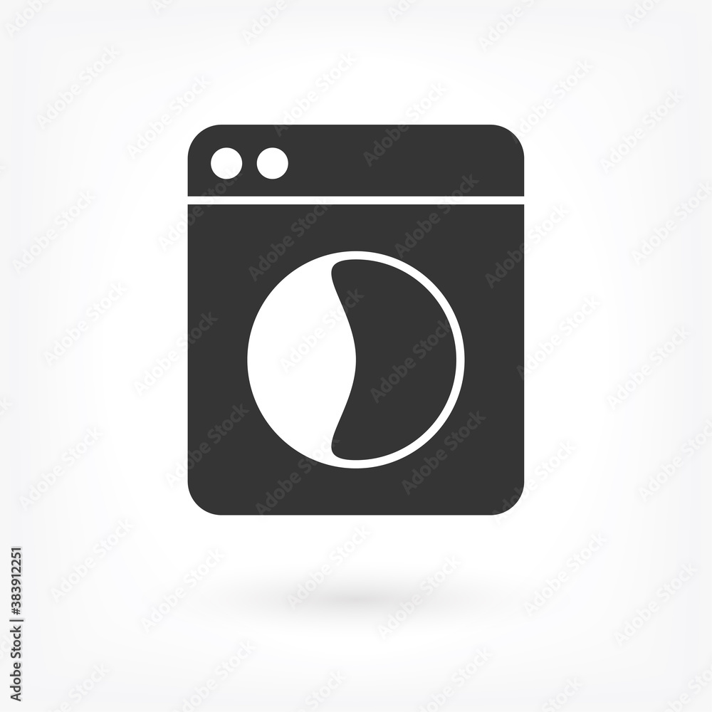 Vector icon Washer 10 EPS . Lorem Ipsum Illustration design Vector icon Washer 10 EPS . Lorem Ipsum Illustration design
