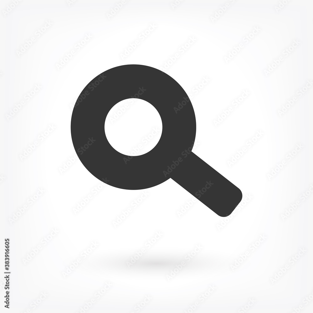 Vector icon magnifier 10 EPS . Lorem Ipsum Illustration design Vector icon magnifier 10 EPS . Lorem Ipsum Illustration design