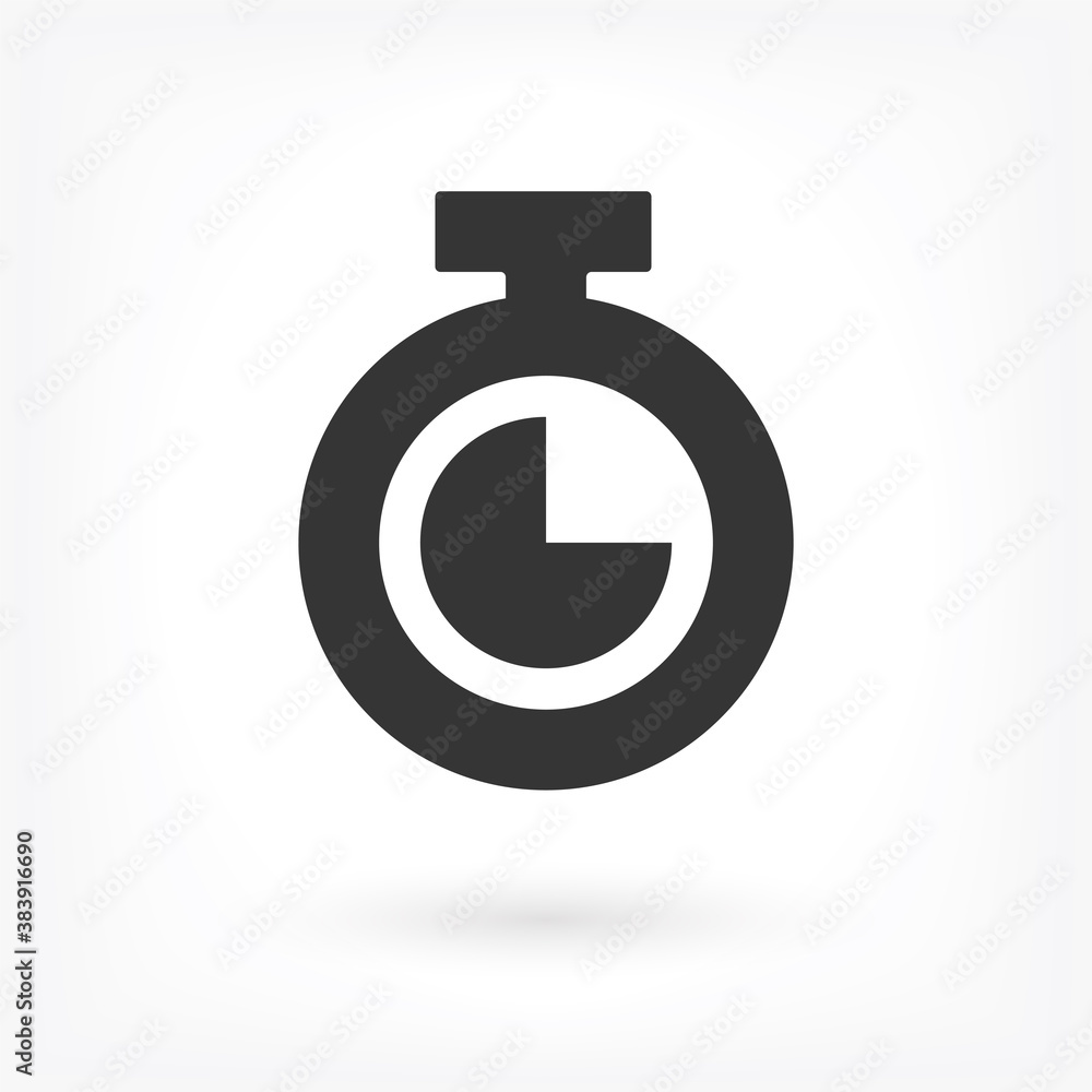 Stopwatch Vector icon . Lorem Ipsum Illustration design Stopwatch Vector icon . Lorem Ipsum Illustration design