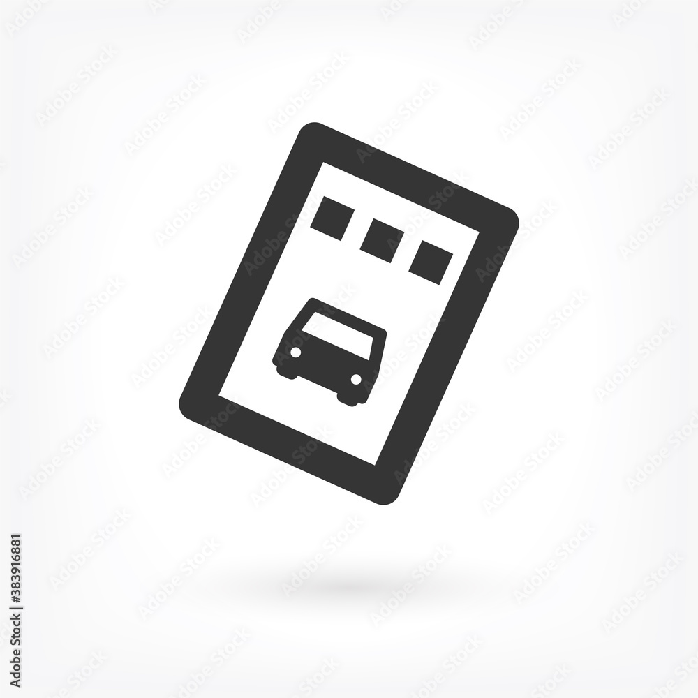 Fototapeta premium Vector icon ticket 10 EPS . Lorem Ipsum Illustration design