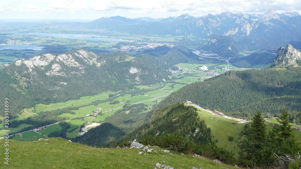 Ausblick vom Breitenberg Pfronten